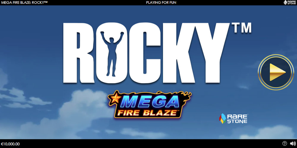 Mega Fire Blaze Rocky spelautomat